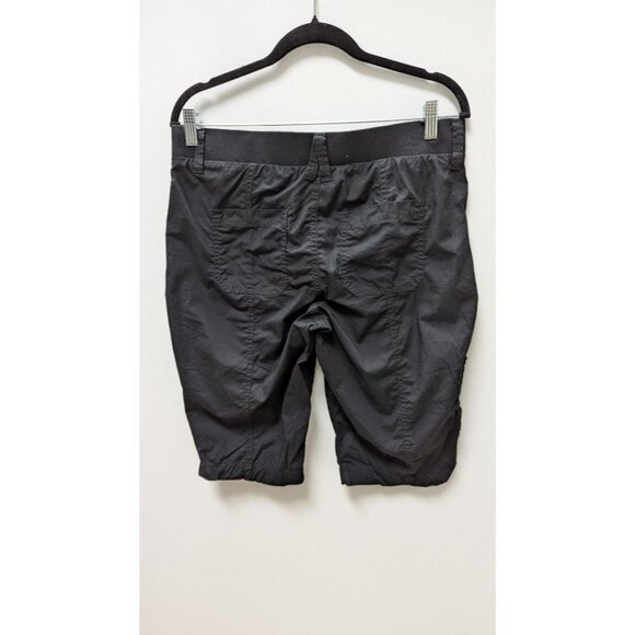 Sonoma Black Mid-Length Cargo Shorts - Picture 2 of 2